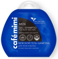 Кафе красоты Le Cafe Mimi Гель-шампунь для Мужчин Женьшень и Аргинин, 100 мл