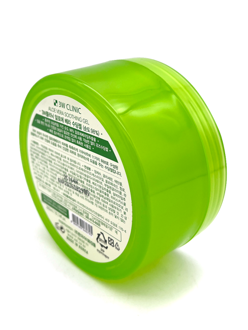 3W CLINIC Универсальный увлажняющий гель с алоэ вера 98% Aloe Vera Soothing Gel, 300 мл