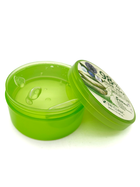 3W CLINIC Универсальный увлажняющий гель с алоэ вера 98% Aloe Vera Soothing Gel, 300 мл