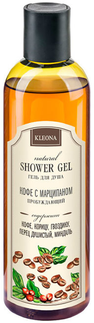 Kleona Гель для душа Кофе с марципаном, 250 мл
