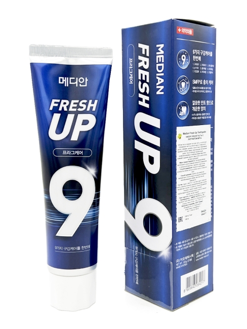 Median Зубная паста освежающая мята Fresh Up 9 Toothpaste, 120 г