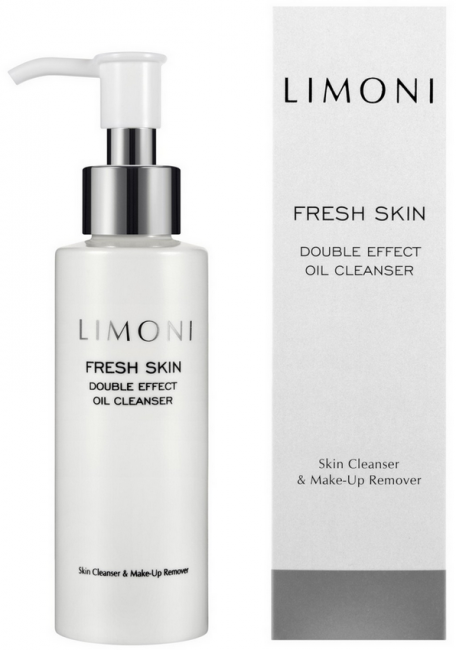 LIMONI Double Effect Oil Cleanser Гидрофильное масло для лица, 120 мл