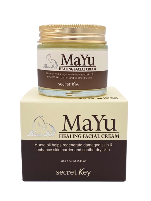 Secret Key Крем для лица с лошадиным жиром MaYu Healing Facial Cream, 70 г Secret Key Крем для лица с лошадиным жиром MaYu Healing Facial Cream, 70 г