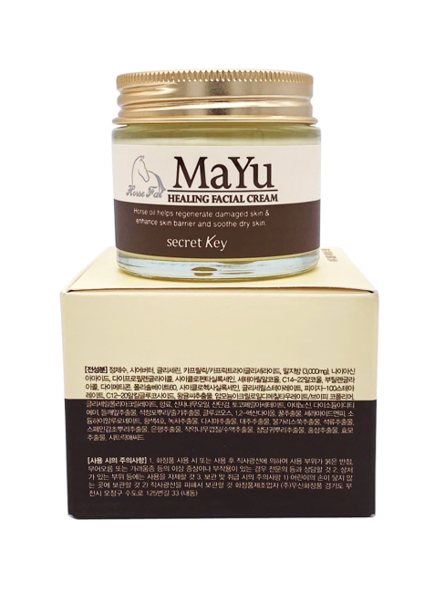 Secret Key Крем для лица с лошадиным жиром MaYu Healing Facial Cream, 70 г Secret Key Крем для лица с лошадиным жиром MaYu Healing Facial Cream, 70 г