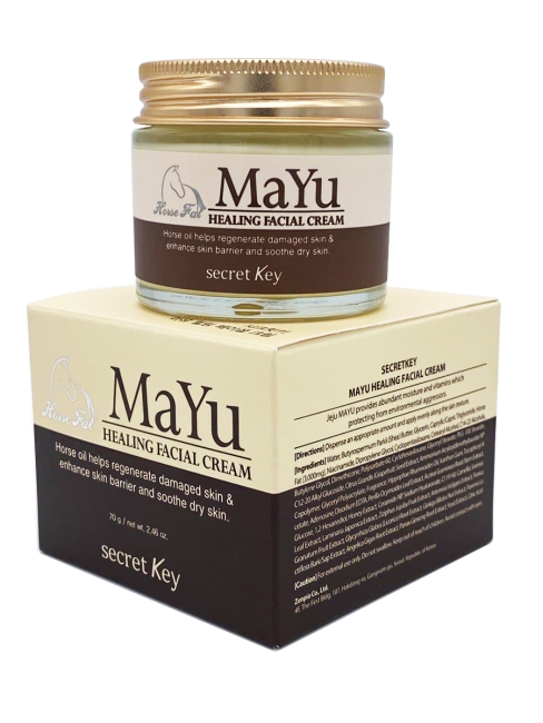 Secret Key Крем для лица с лошадиным жиром MaYu Healing Facial Cream, 70 г Secret Key Крем для лица с лошадиным жиром MaYu Healing Facial Cream, 70 г