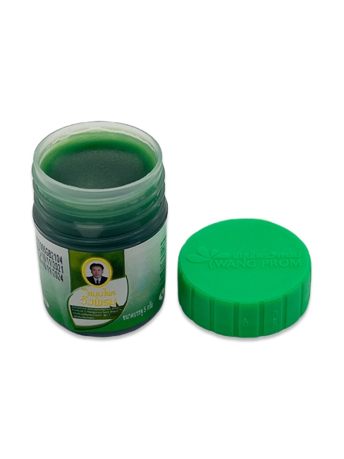 Wangprom Herb Зелёный бальзам доктора Вангпрома c экстрактом барлерии и клинакантусом, 5 г