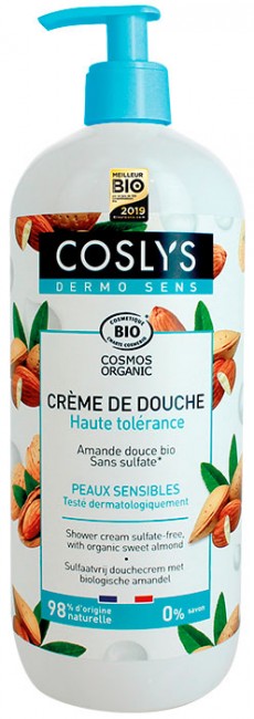 Coslys Крем для душа Гипоаллергенный с органическим миндалём, 950 мл Coslys Крем для душа Гипоаллергенный с органическим миндалём, 950 мл