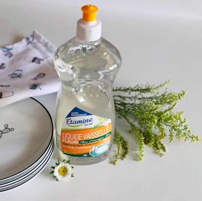 Etamine Du Lys Жидкость для мытья посуды Цветок апельсинового дерева, 1 л Etamine Du Lys Жидкость для мытья посуды Цветок апельсинового дерева, 1 л