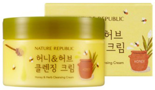 NATURE REPUBLIC Honey&Herb Cleansing Cream Очищающий крем с мёдом, 200 мл