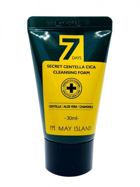 May Island Очищающая пенка для проблемной и чувствительной кожи 7 Days Secret Centella Cica Cleansing Foam, 30 мл