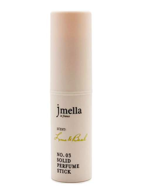 Jmella Стик твердый парфюмированный Лайм и Базилик In France №3 Lime & Basil Solid Perfume Stick, 10 г Jmella Стик твердый парфюмированный Лайм и Базилик In France №3 Lime & Basil Solid Perfume Stick, 10 г