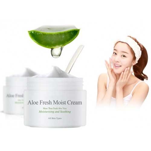 The Skin House Aloe Fresh Moist Cream Крем для лица с экстрактом алоэ, 50 мл The Skin House Aloe Fresh Moist Cream Крем для лица с экстрактом алоэ, 50 мл