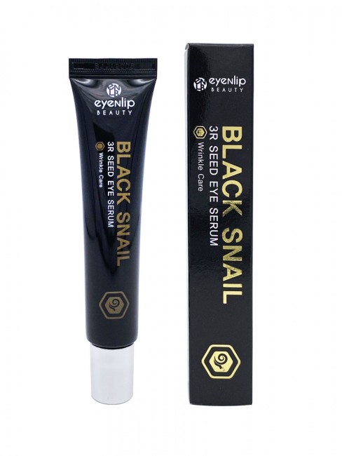 Eyenlip Сыворотка для кожи вокруг глаз Black Snail 3r Seed Eye Serum, 25 мл Eyenlip Сыворотка для кожи вокруг глаз Black Snail 3r Seed Eye Serum, 25 мл