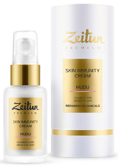Zeitun Иммуномодулирующий крем Zeitun HUDU для чувствительной кожи лица, 50 мл