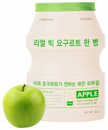 A'Pieu Real Big Yogurt One-Bottle Apple Йогуртовая маска для лица с экстрактом яблока, 21 г
