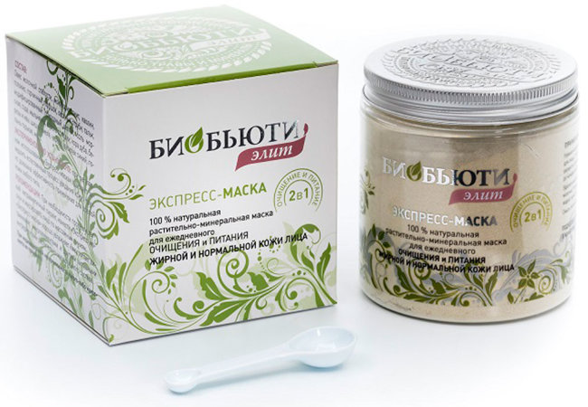 БиоБьюти Экспресс-маска Элит для жирной и нормальной кожи лица, 170 г