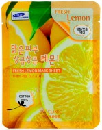 3W Clinic Тканевая маска с экстрактом лимона Fresh Lemon Mask Sheet, 23 мл