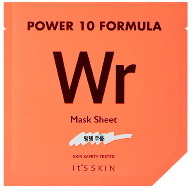 It’s Skin Power 10 Formula WR Mask Sheet Омолаживающая листовая маска для лица с аденозином, 25 г