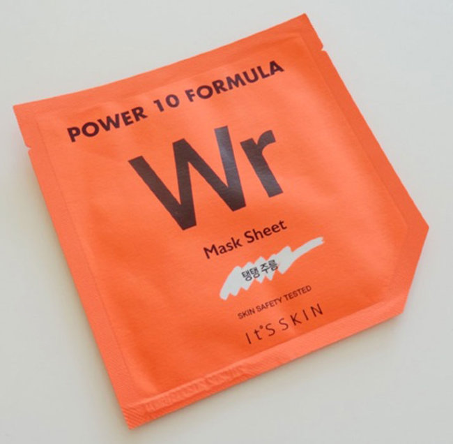 It’s Skin Power 10 Formula WR Mask Sheet Омолаживающая листовая маска для лица с аденозином, 25 г