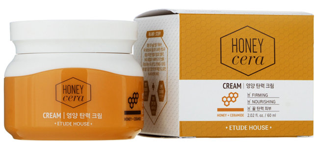 ETUDE HOUSE Honey Cera Nourishing Cream Питательный крем с экстрактом мёда, 60 мл