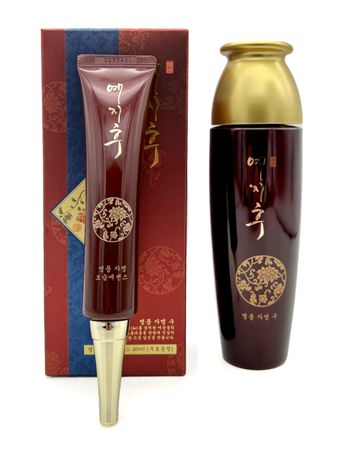 Bergamo Набор Омолаживающий тонер и Эссенция с экстрактом красного женьшеня Yezihu Luxury Skin Toner Set, 150 мл + 40 мл Bergamo Набор Омолаживающий тонер и Эссенция с экстрактом красного женьшеня Yezihu Luxury Skin Toner Set, 150 мл + 40 мл