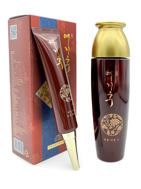 Bergamo Набор Омолаживающий тонер и Эссенция с экстрактом красного женьшеня Yezihu Luxury Skin Toner Set, 150 мл + 40 мл Bergamo Набор Омолаживающий тонер и Эссенция с экстрактом красного женьшеня Yezihu Luxury Skin Toner Set, 150 мл + 40 мл