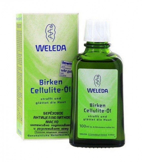 Weleda Березовое антицеллюлитное масло, 200 мл Weleda Березовое антицеллюлитное масло, 200 мл