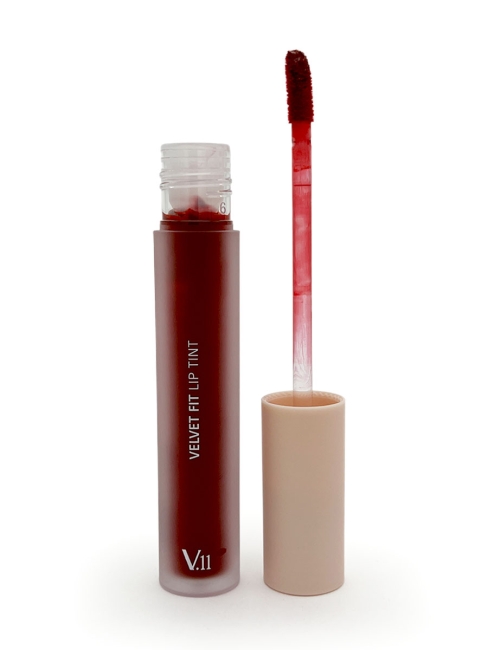 Village 11 Factory Жидкий тинт для губ с увлажняющим действием интенсивно красный Velvet Fit Lip Tint Intense Red, 4,7 г