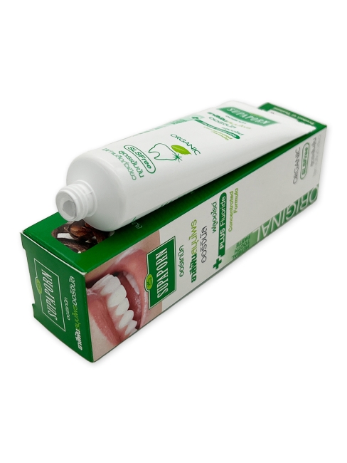 Supaporn Зубная паста концентрированная на основе натуральных растений оригинальная Плюс ФТОРИД Herbal Toothpaste ORIGINAL + Plus Fluoride, 30 г