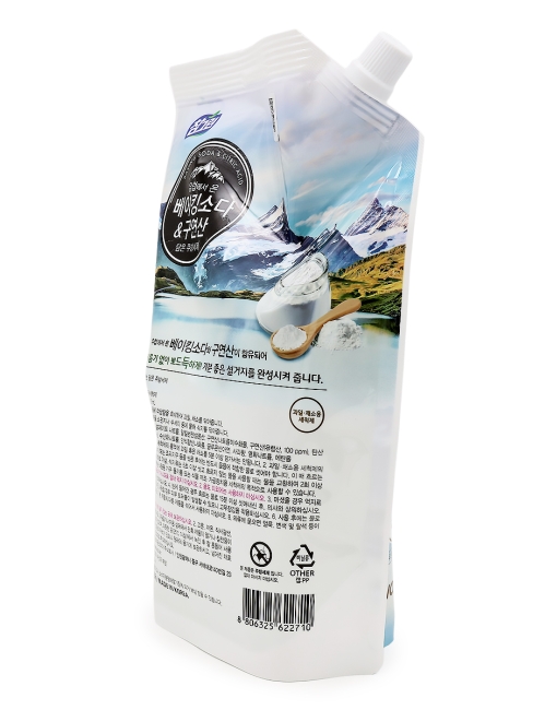 LION Средство для мытья посуды с содой и лимонной кислотой Chamgreen Baking Soda & Citric Acid, 1200 мл LION Средство для мытья посуды с содой и лимонной кислотой Chamgreen Baking Soda & Citric Acid, 1200 мл