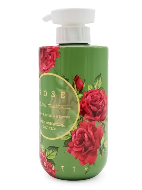 Jigott Парфюмированная маска для волос с экстрактом розы Rose Perfume Treatment, 500 мл
