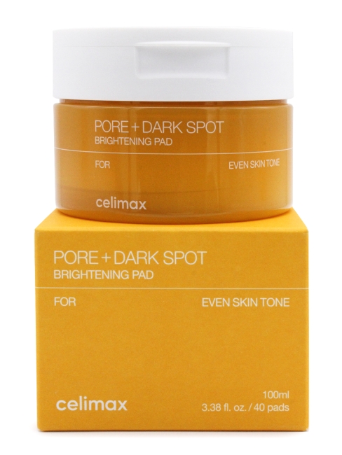 Celimax Тонер-пэды для выравнивания тона и рельефа кожи Pore+Dark Spot Brightening Pad, 40 шт