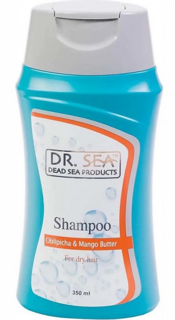 Dr. Sea Shampoo Oblipicha and Mango Butter Питающий шампунь для поврежденных волос с маслами облепихи и манго, 350 мл Dr. Sea Shampoo Oblipicha and Mango Butter Питающий шампунь для поврежденных волос с маслами облепихи и манго, 350 мл