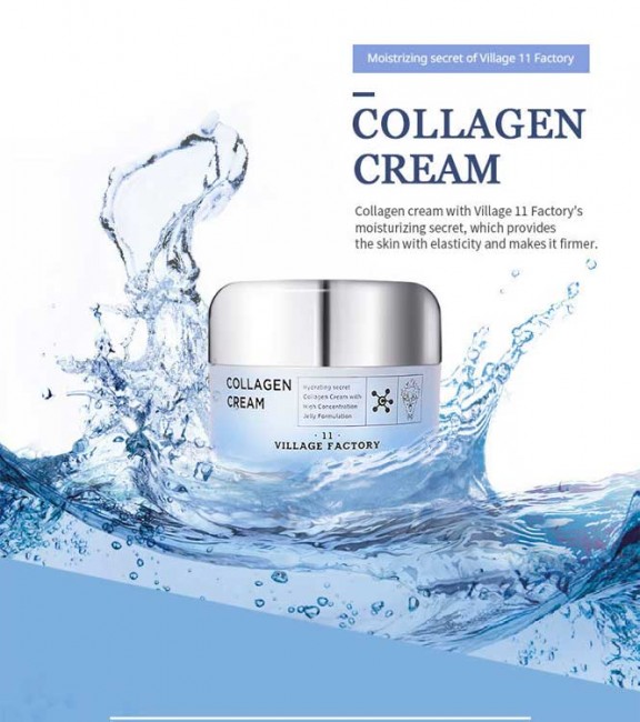 Village 11 Factory Collagen Cream Увлажняющий крем для лица с коллагеном, 50 мл Village 11 Factory Collagen Cream Увлажняющий крем для лица с коллагеном, 50 мл