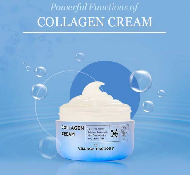 Village 11 Factory Collagen Cream Увлажняющий крем для лица с коллагеном, 50 мл Village 11 Factory Collagen Cream Увлажняющий крем для лица с коллагеном, 50 мл