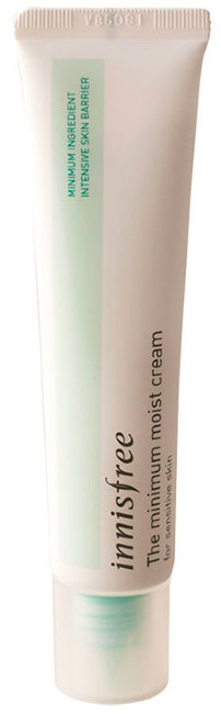 Innisfree The Minimum Moist Cream Гипоаллергенный увлажняющий крем для чувствительной кожи, 40 мл