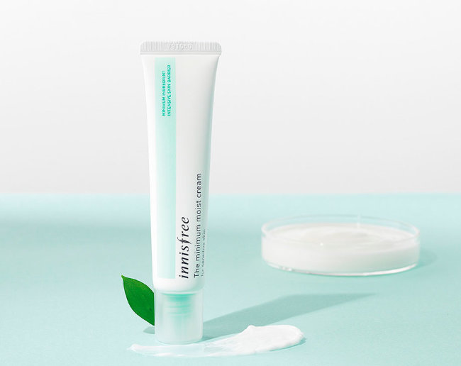 Innisfree The Minimum Moist Cream Гипоаллергенный увлажняющий крем для чувствительной кожи, 40 мл