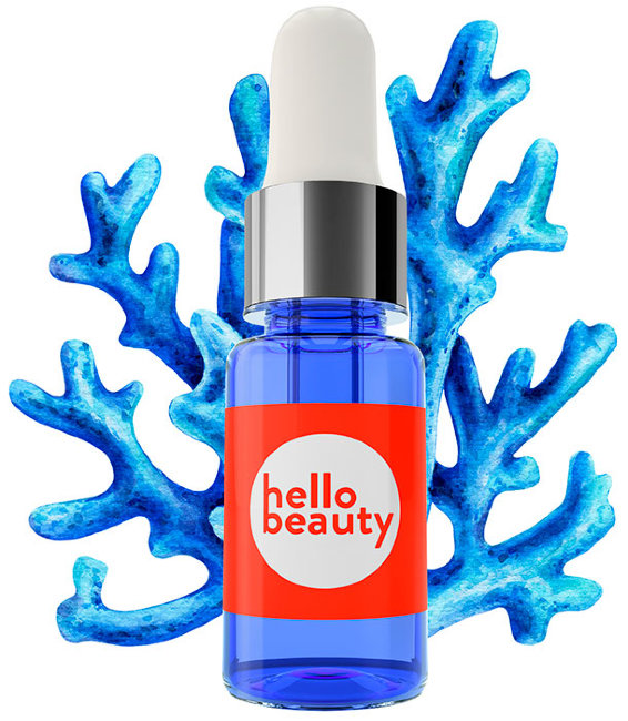 Hello Beauty Сыворотка для лица перед макияжем с экстрактом красной водоросли, 10 мл Hello Beauty Сыворотка для лица перед макияжем с экстрактом красной водоросли, 10 мл