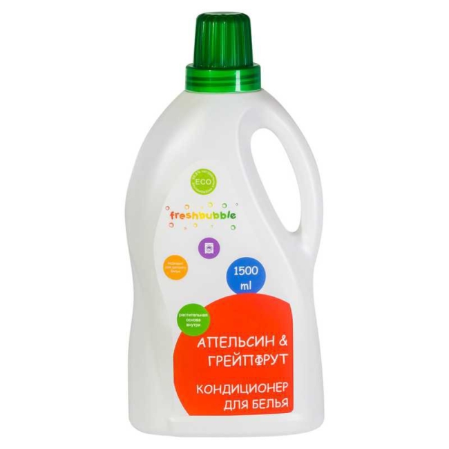 Freshbubble Кондиционер для белья Апельсин и Грепфрут 1500 мл
