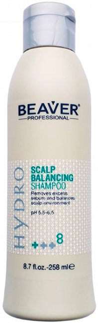 Beaver Professional Scalp Balancing Shampoo Шампунь для восстановления рH-баланса кожи головы, 258 мл
