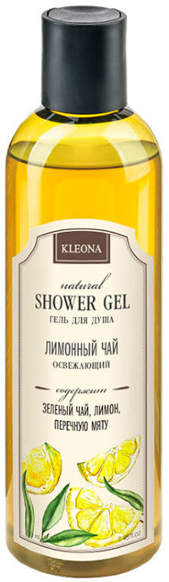 Kleona Гель для душа Лимонный чай, 250 мл