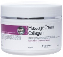 Skindom Массажный крем для лица с коллагеном Massage Cream Collagen, 250 мл