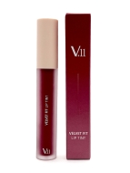 Village 11 Factory Жидкий тинт для губ с увлажняющим действием фиолетовый Velvet Fit Lip Tint Mood Violet, 4,7 г