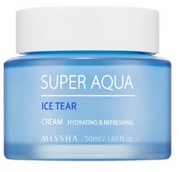 MISSHA Super Aqua Ice Tear Cream Увлажняющий крем Ледяная слеза, 50 мл