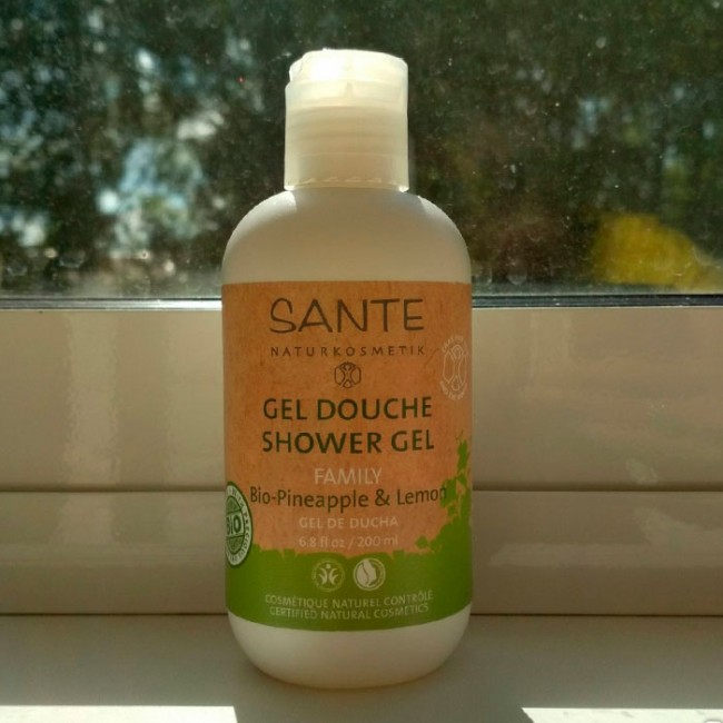 Sante Naturkosmetik Гель для душа Био-ананас и лимон, 200 мл Sante Naturkosmetik Гель для душа Био-ананас и лимон, 200 мл