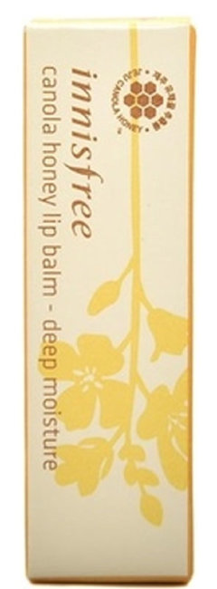 Innisfree Canola Honey Lip Balm Deep Moisture Интенсивный бальзам для губ с экстрактом меда, 3,5 г