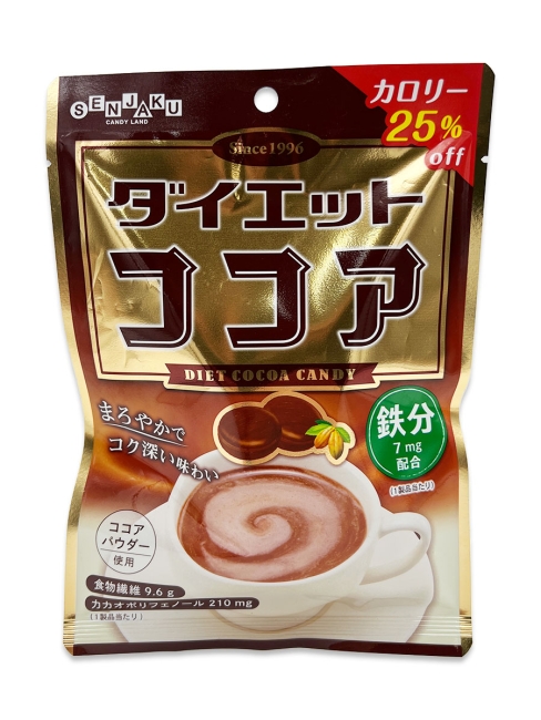 Senjaku Конфеты карамель диетическая Какао Diet Coca Candy (17 шт), 70 г