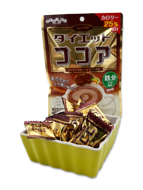 Senjaku Конфеты карамель диетическая Какао Diet Coca Candy (17 шт), 70 г