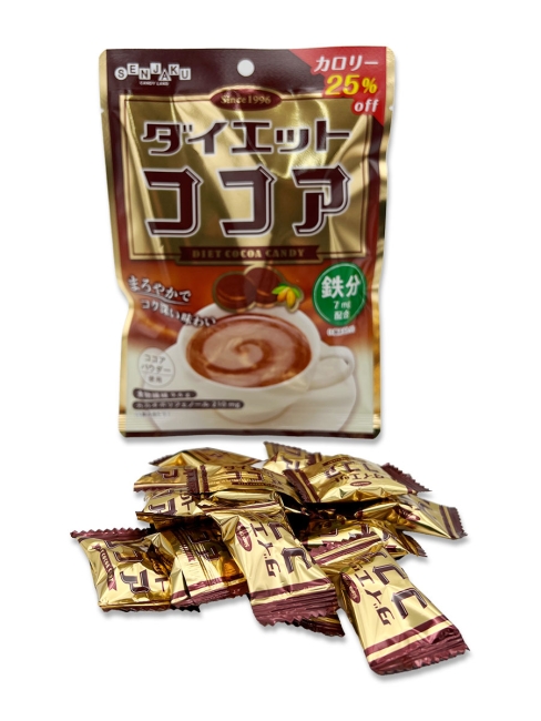 Senjaku Конфеты карамель диетическая Какао Diet Coca Candy (17 шт), 70 г