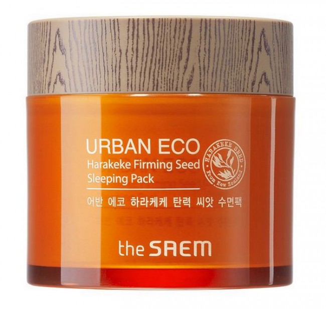 The Saem Urban Eco Harakeke Firming Seed Sleeping Pack Маска ночная, 80 мл The Saem Urban Eco Harakeke Firming Seed Sleeping Pack Маска ночная, 80 мл